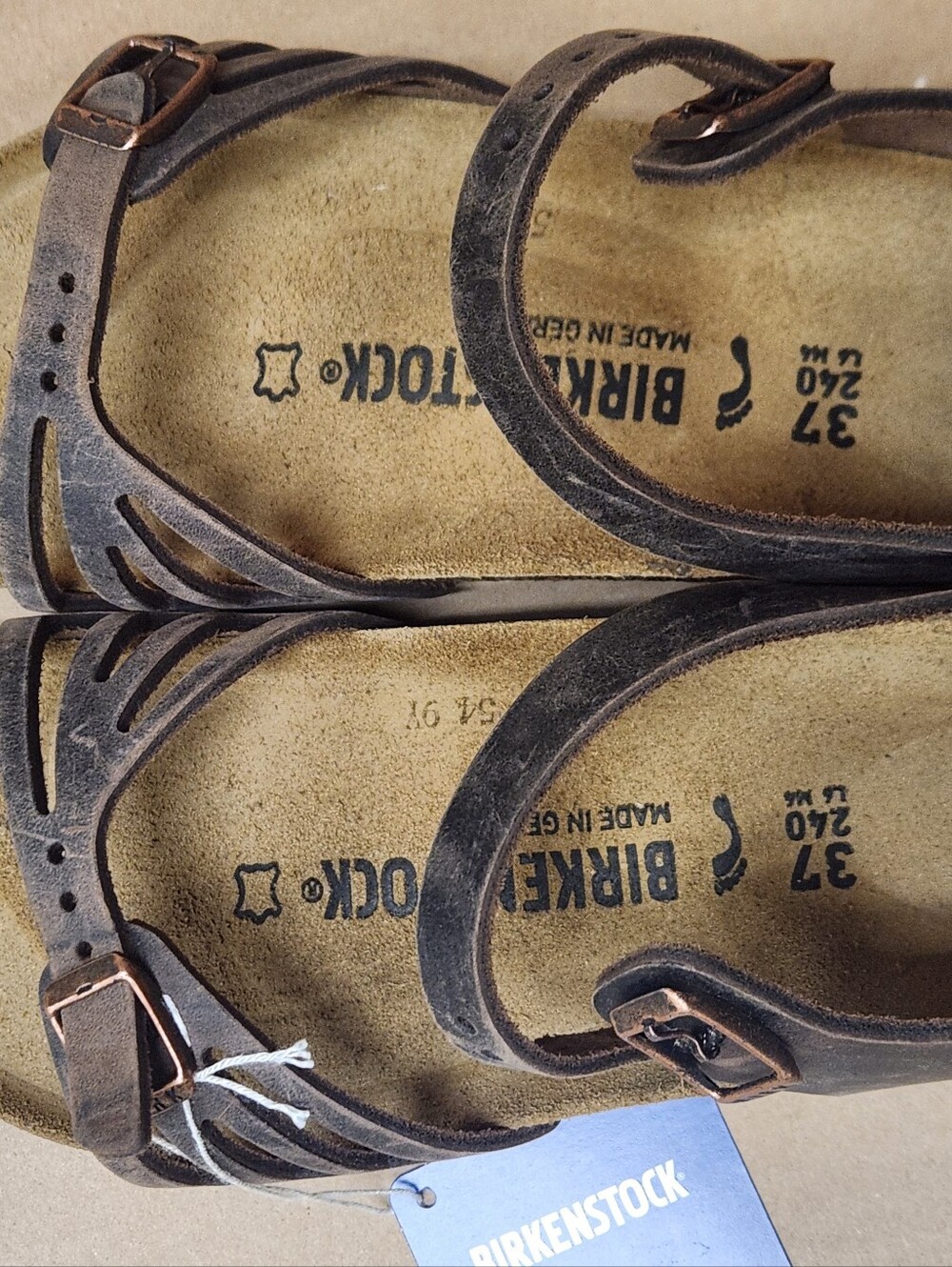 Birkenstock Women's Bali Oiled Habana - Picture 4 of 5